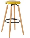 SoBuy Barhocker, Gold, Metall, 39x39x73 cm, Esszimmer, Barm&ouml;bel, Barhocker