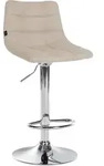 CLP Barhocker, Creme, Metall, 43x87x46.5 cm, Esszimmer, Barm&ouml;bel, Barhocker