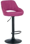CLP Barhocker, Lila, Metall, 47x85x48 cm, Esszimmer, Barm&ouml;bel, Barhocker