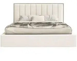Selsey Polsterbett, Creme, Textil, 2-Sitzer, 160x200 cm, Schlafzimmer, Betten,