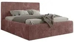 MKS Polsterbett, Rosa, Textil, 2-Sitzer, Rechteckig, 180x200 cm, Oeko-Tex&reg;,