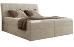MKS Boxbett, Beige, Textil, 2-Sitzer, H4, Rechteckig, 160x200 cm, Oeko-Tex&reg;,