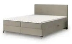 Masseno Boxbett, Beige, Holz, 160x200 cm, Schlafzimmer, Betten, Boxspringbetten