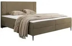 Mirjan24 Boxbett, Hellbraun, Textil, Rechteckig, 140x200 cm, Schlafzimmer,...