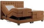 MKS Boxbett, Orange, Holz, 2-Sitzer, H4, 7-Zonen, Rechteckig, 180x200 cm,