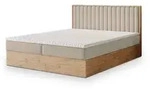 Masseno Boxbett, Beige, Holz, 180x200 cm, Schlafzimmer, Betten, Boxspringbetten