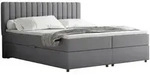 Homesy Boxbett, Grau, Holz, Mode, 180x200 cm, Oeko-Tex&reg; Standard 100,...