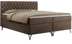 MKS Boxbett, Braun, Holz, 2-Sitzer, H3, 7-Zonen, Rechteckig, 200x200 cm,