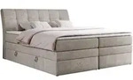 MKS Boxspringbett, Beige, Textil, 2-Sitzer, H4, Rechteckig, 140x200 cm,...