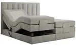 MKS Boxbett, Hellgrau, Holz, 2-Sitzer, H3, 7-Zonen, Rechteckig, 180x200 cm,