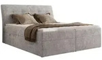 MKS Boxbett, Hellgrau, Textil, 2-Sitzer, H4, Rechteckig, 120x200 cm, Oeko-Tex&reg;,