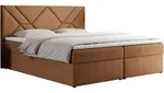 Boxbett, Orange, Textil, 2-Sitzer, H3, 7-Zonen, Rechteckig, 180x200 cm,...