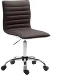 CLP Hocker, Braun, Metall, 42x80x52 cm, Wohnzimmer, Hocker, Sitzhocker