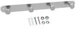 Intirilife Garderobenleiste, Silber, Metall, 2.55x2.55x30 cm, Garderobe,