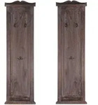 MCW Wandgarderobe, Braun, Holz, Paulownia, 28x109x5 cm, Garderobe,...