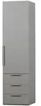 Livetastic Dreht&uuml;renschrank Rens, Grau, Holz, Walnuss,Walnuss, furniert, 4...