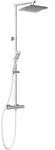 Sch&uuml;tte Duscharmatur Trento, Chrom, Metall, 150x32x34.5 cm, Thermostatarmatur,