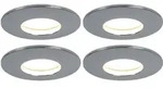 Led, Silber, Metall, Rund, 8.3x3.5x8.3 cm, Lampen & Leuchten, Innenbeleuchtung,