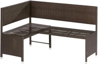 Gardenson GARTENBANK Braun 148x100 cm