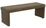 Hela Vertriebs GmbH Sitzbank, Braun, Textil, 140x49x48 cm, Esszimmer, B&auml;nke,