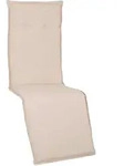 Gardenson Relaxsesselauflage, Beige, Textil, Uni, F&uuml;llung: Schaumstoff,