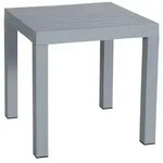 CLP Beistelltisch, Grau, Kunststoff, 45x45x45 cm, Wohnzimmer, Wohnzimmertische,