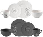 Villeroy & Boch Fr&uuml;hst&uuml;cksservice ManRock Mickey Mouse, Schwarz, Wei&szlig;,...