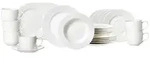 Ritzenhoff Breker Kombiservice, Wei&szlig;, Keramik, 30-teilig, Rund, 2x2x2 cm, Essen &