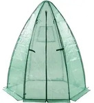 [en.casa] Gew&auml;chshaus, Gr&uuml;n, Metall, 160x183x160 cm, Gartenzubeh&ouml;r,