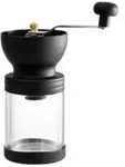 Kaffeem&uuml;hle, Schwarz, Glas, 14.5x20.5x9 cm, Kaffee & Tee, Tee- & Kaffeezubereitung,