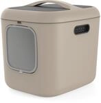 Rotho Katzentoilette, Cappuccino, Kunststoff, rechteckig, 49.9x57.6x61.4 cm,