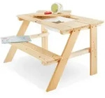 Pinolino Kindersitzgruppe Knut, Natur, Holz, Tanne, 88x50x68 cm, FSC Mix, Kinder- &