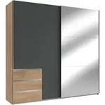 Mid.you Schwebet&uuml;renschrank Wimex Level 36 A, Graphit, Eiche, Holzwerkstoff, 5