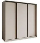 Masseno Schwebet&uuml;renschrank, Kaschmir, Holzwerkstoff, 9 F&auml;cher, 4 Schubladen,