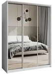 Masseno Schwebet&uuml;renschrank, Wei&szlig;, Holzwerkstoff, 9 F&auml;cher, 4 Schubladen,