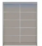 Mirjan24 Schwebet&uuml;renschrank, Kaschmir, Holzwerkstoff, Rechteckig, 150x200x58...