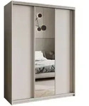Masseno Schwebet&uuml;renschrank, Kaschmir, Holzwerkstoff, 9 F&auml;cher, 4 Schubladen,