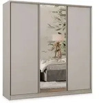 Masseno Schwebet&uuml;renschrank, Kaschmir, Holzwerkstoff, 7 F&auml;cher, 4 Schubladen,