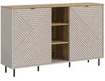 Xonox Sideboard, Beige, Holzwerkstoff, 154x95x40 cm, Wohnzimmer, Kommoden &