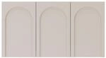 Selsey Sideboard, Taupe, Holzwerkstoff, 6 F&auml;cher, Rechteckig, 150x81x35 cm,
