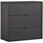 Mokebo Kommode, Anthrazit, Holzwerkstoff, 80x73x40 cm, Wohnzimmer, Kommoden &