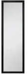 Boxxx Wandspiegel, Schwarz, Glas, rechteckig, 50x150x1.7 cm, Facettenschliff,