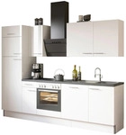 Optifit K&uuml;chenblock, Wei&szlig;, Wei&szlig; Hochglanz, Holzwerkstoff, 1 Schublade(n),1