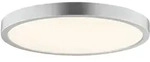 Brilliant Led, Silber, Kunststoff, Rund, 37.5x3.1x37.5 cm, Lampen & Leuchten,...