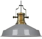 Bamyum H&auml;ngelampe, Grau, Metall, 40x36 cm, Lampen & Leuchten, Innenbeleuchtung,