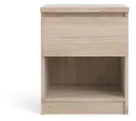 ebuy24 Nachtschrank, Braun, Holzwerkstoff, 41x50x40 cm, Schlafzimmer,...