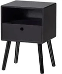 Mid.you Nachtschrank Ozzy, Schwarz, Metall, 1 Schublade(n) Schubladen, 36x53x30...