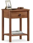 Idimex Nachttisch, Kastanien, Holz, Kiefer, Vintage, 45x55x35 cm, FSC Mix,