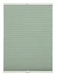 Sch&ouml;ner Wohnen Plissee, Gr&uuml;n, Textil, Uni, 50x130 cm, L&auml;nge universell