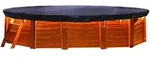 Quick Star Poolabdeckung, Schwarz, Kunststoff, Oval, 440x700 cm, Freizeit,...